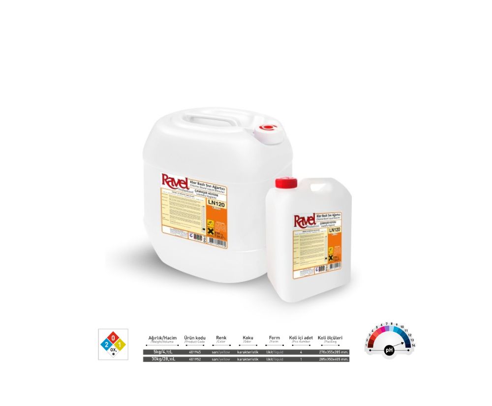 Klor bazli sivi ağartici