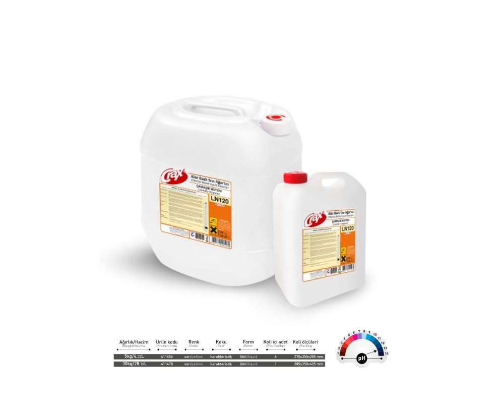 KLOR BAZLI SIVI AĞARTICI (ÇAMAŞIR SUYU)